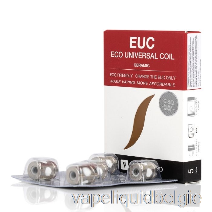 Vape Vloeistof Vaporesso Euc Vervangende Spoelen 0.5ohm Keramische Euc Ss316l